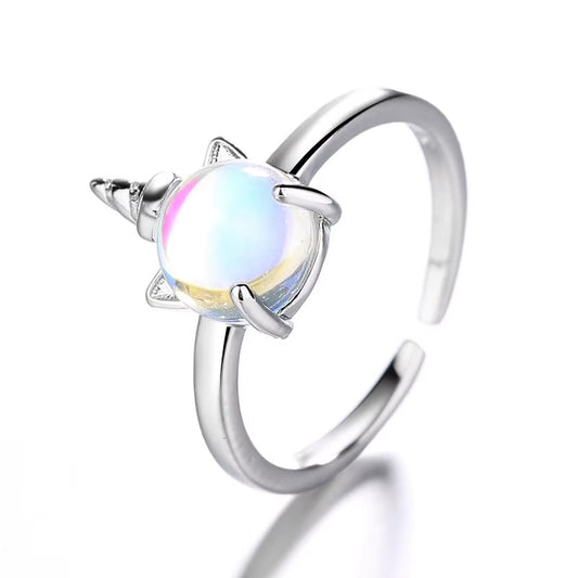 Aurora Glow Adjustable Ring (Ocean Serenity Collection)